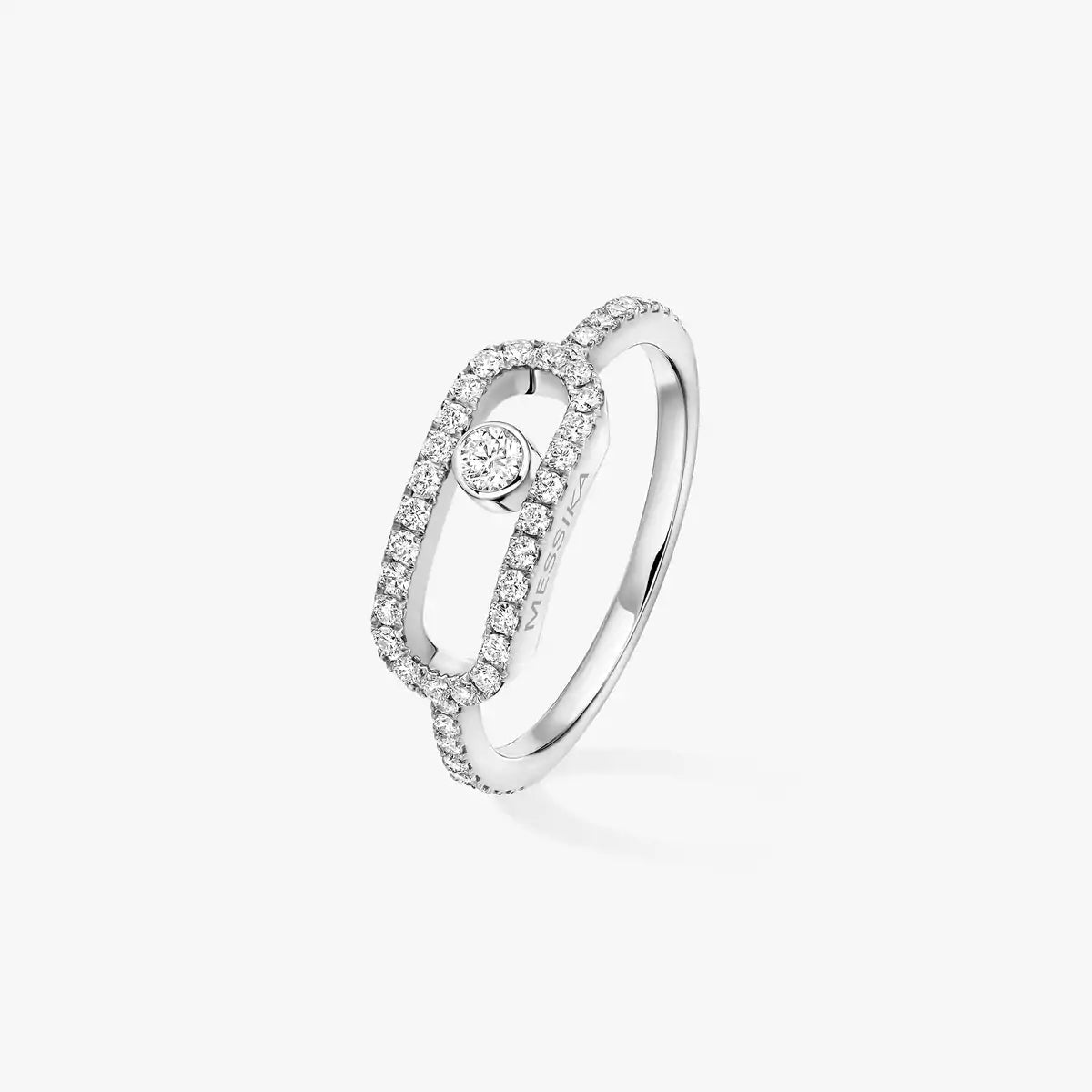 [NOBLE AURA]Move Uno Diamond Ring in Gold