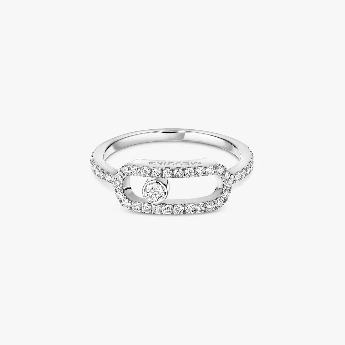 [NOBLE AURA]Move Uno Diamond Ring in Gold