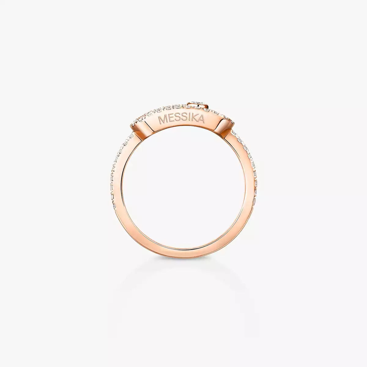 [NOBLE AURA]Move Uno Diamond Ring in Gold