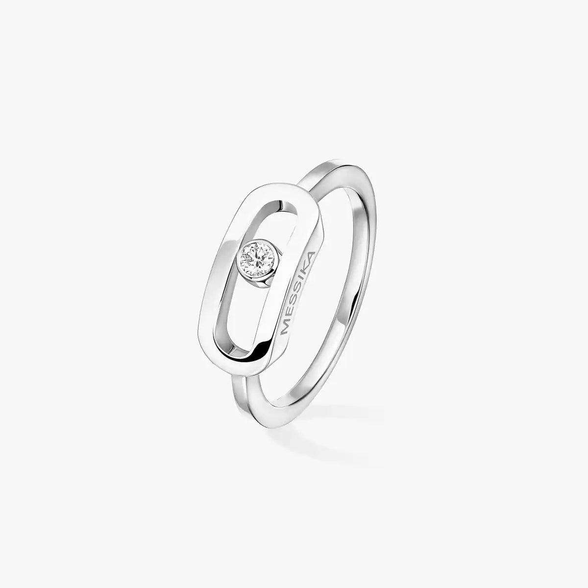 [NOBLE AURA]Move Uno Diamond Ring in Gold