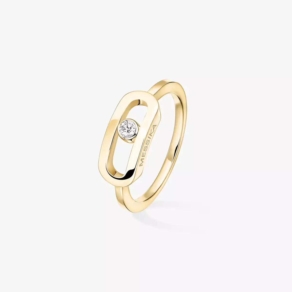 [NOBLE AURA]Move Uno Diamond Ring in Gold