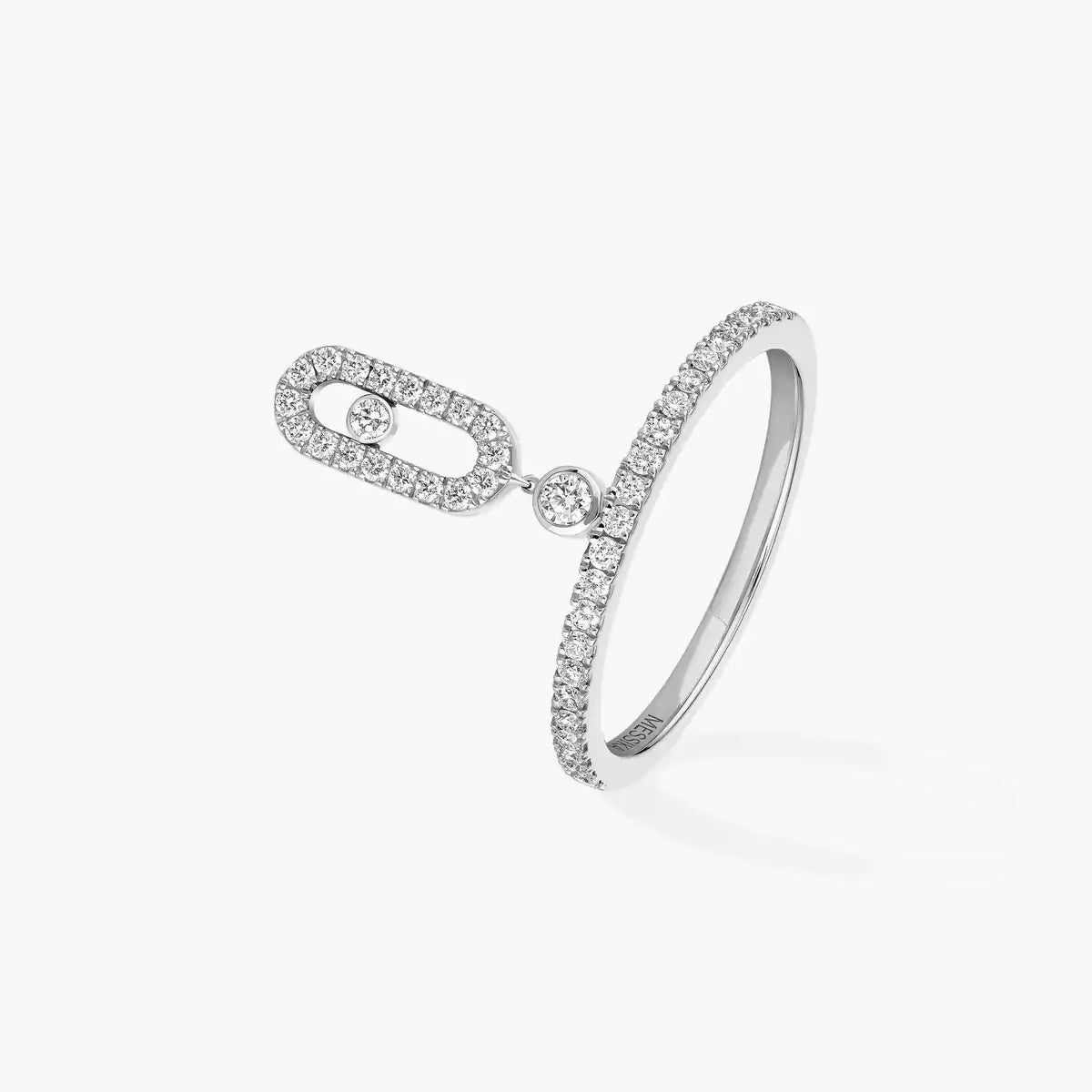 [NOBLE AURA]Move Uno Diamond Ring