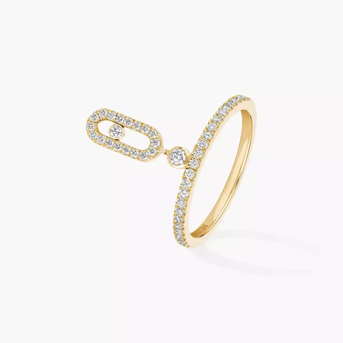 [NOBLE AURA]Move Uno Diamond Ring