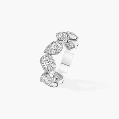 [NOBLE AURA]Diamond Wedding Ring My Twin