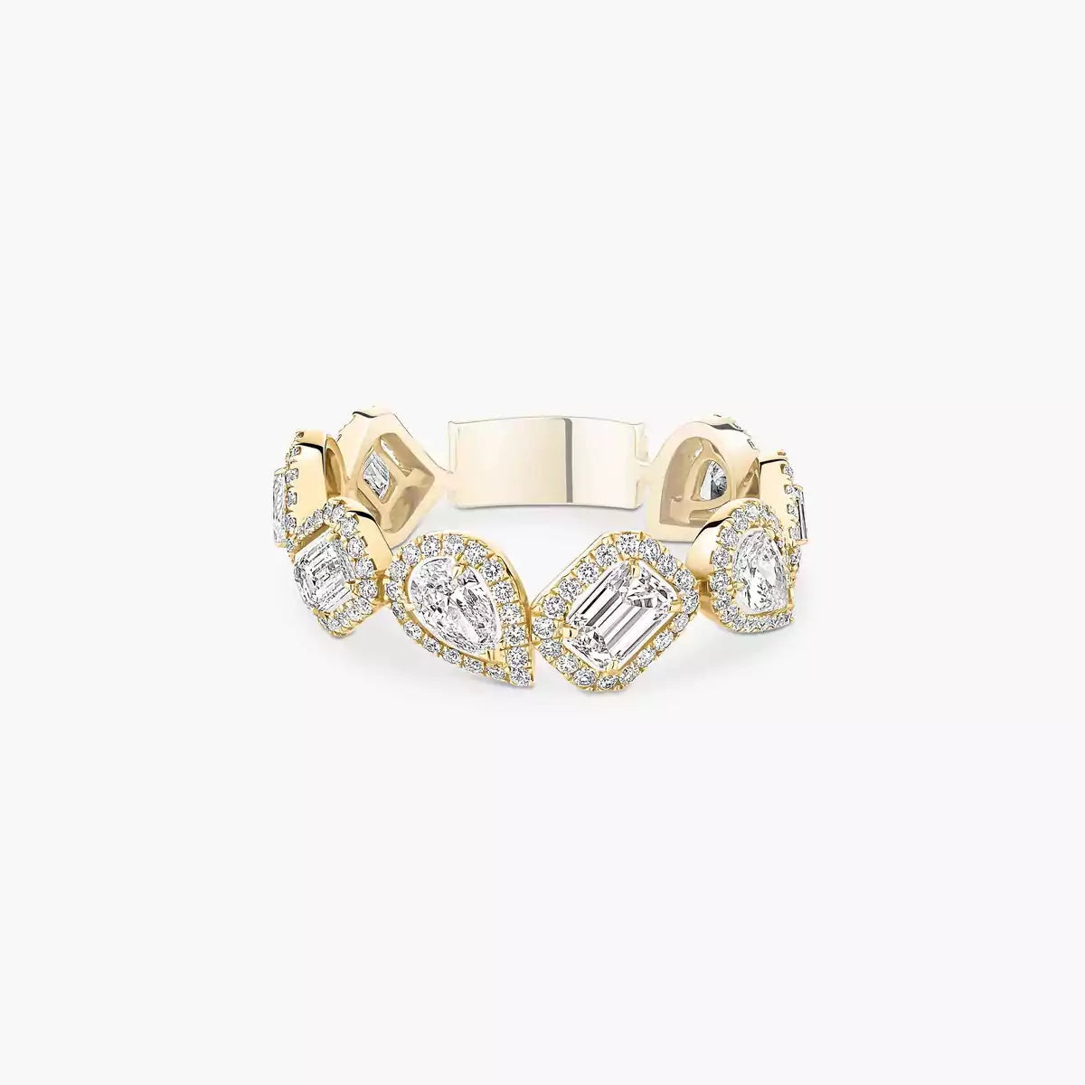 [NOBLE AURA]Diamond Wedding Ring My Twin