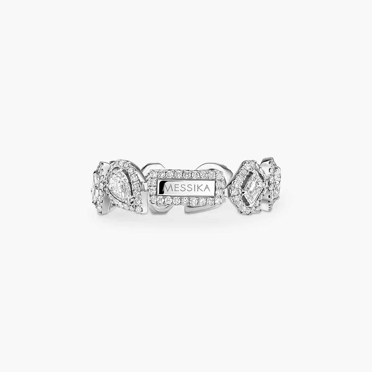 [NOBLE AURA]Diamond Wedding Ring My Twin