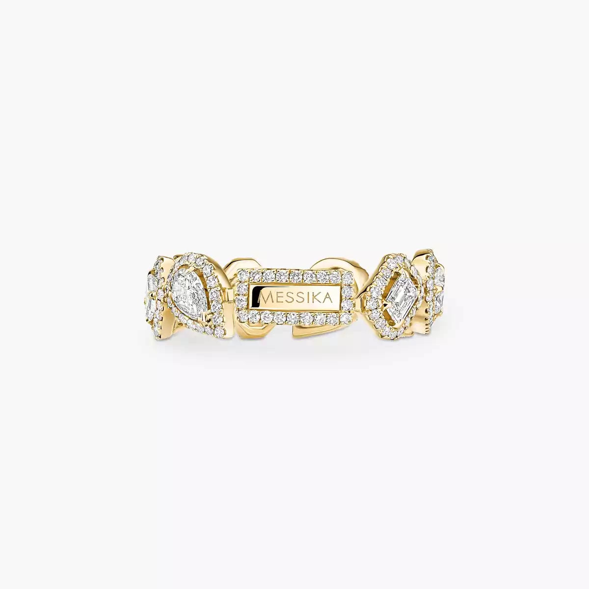 [NOBLE AURA]Diamond Wedding Ring My Twin