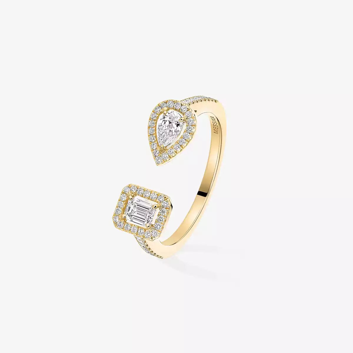 [NOBLE AURA]My Twin Toi Gold Diamond Ring