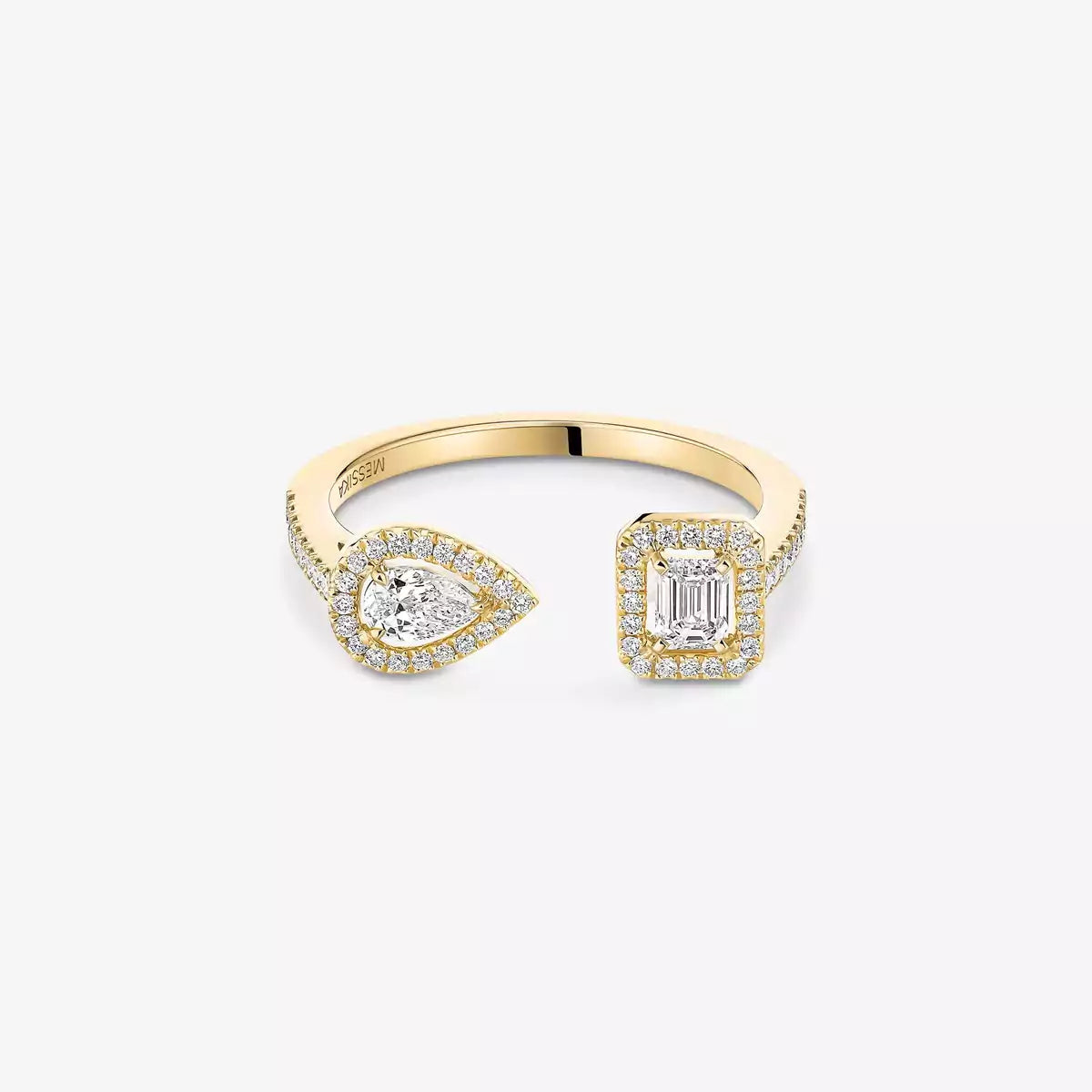[NOBLE AURA]My Twin Toi Gold Diamond Ring