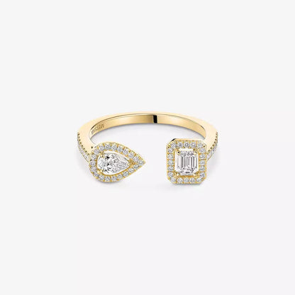 [NOBLE AURA]My Twin Toi Gold Diamond Ring