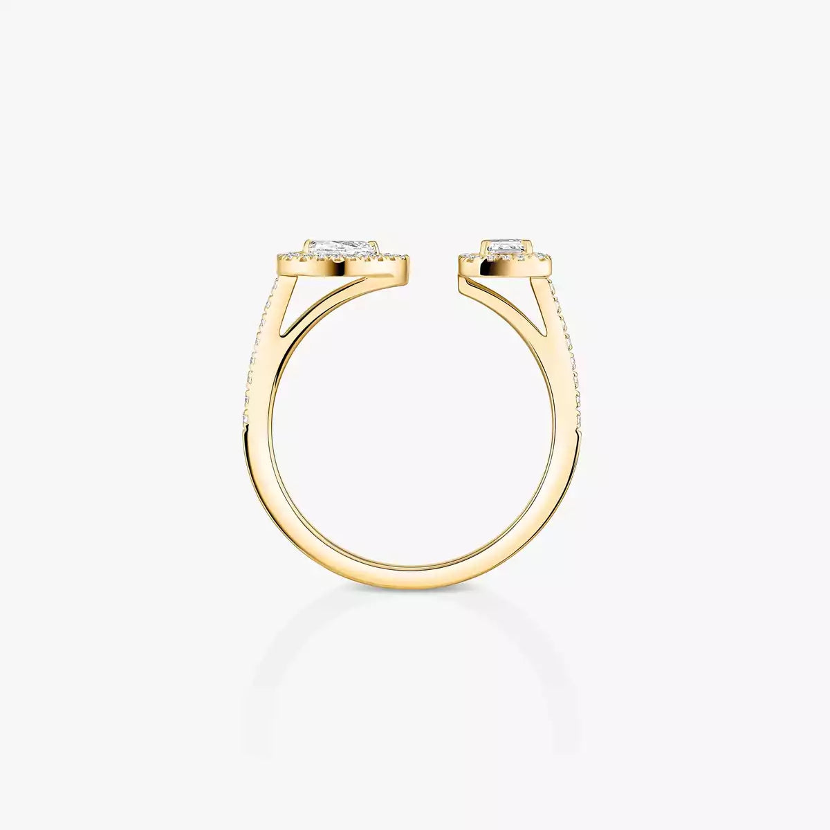 [NOBLE AURA]My Twin Toi Gold Diamond Ring