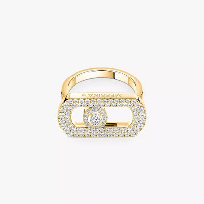 [NOBLE AURA]So Move Pave_-Set Diamond Ring
