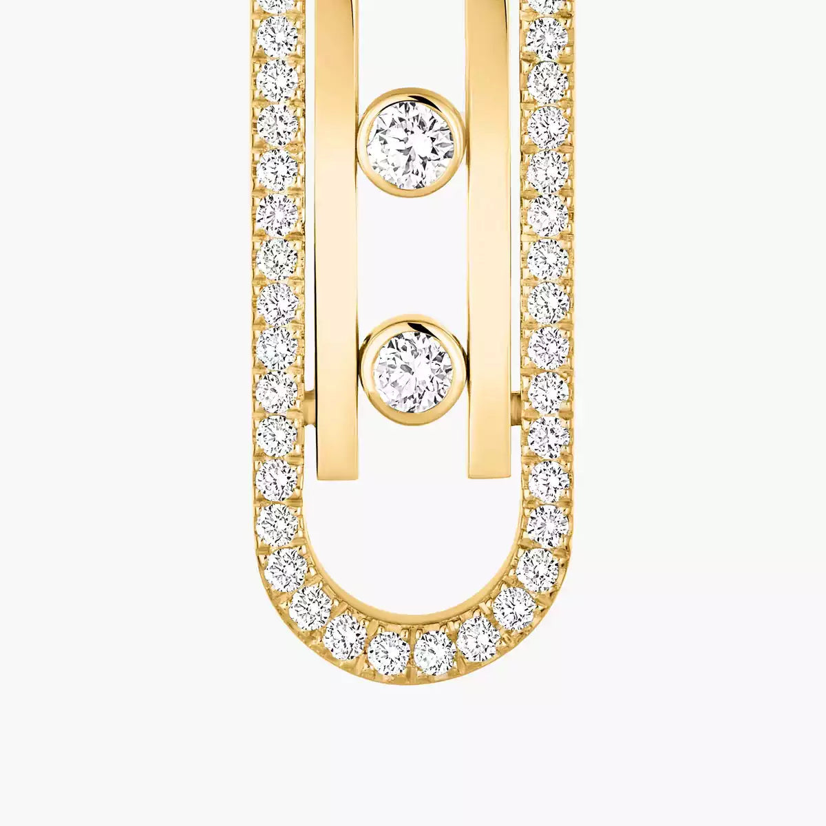 [NOBLE AURA]Diamond Pendant Earrings Move 10Th