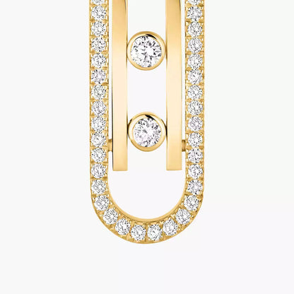 [NOBLE AURA]Diamond Pendant Earrings Move 10Th