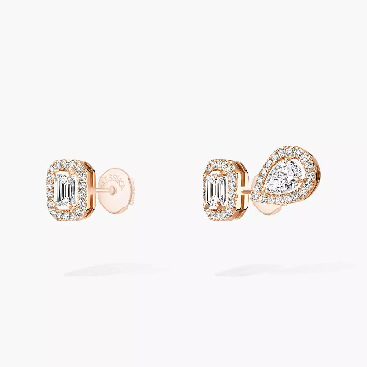 [NOBLE AURA]Diamond Earrings 0,10ct My Twin 1+2