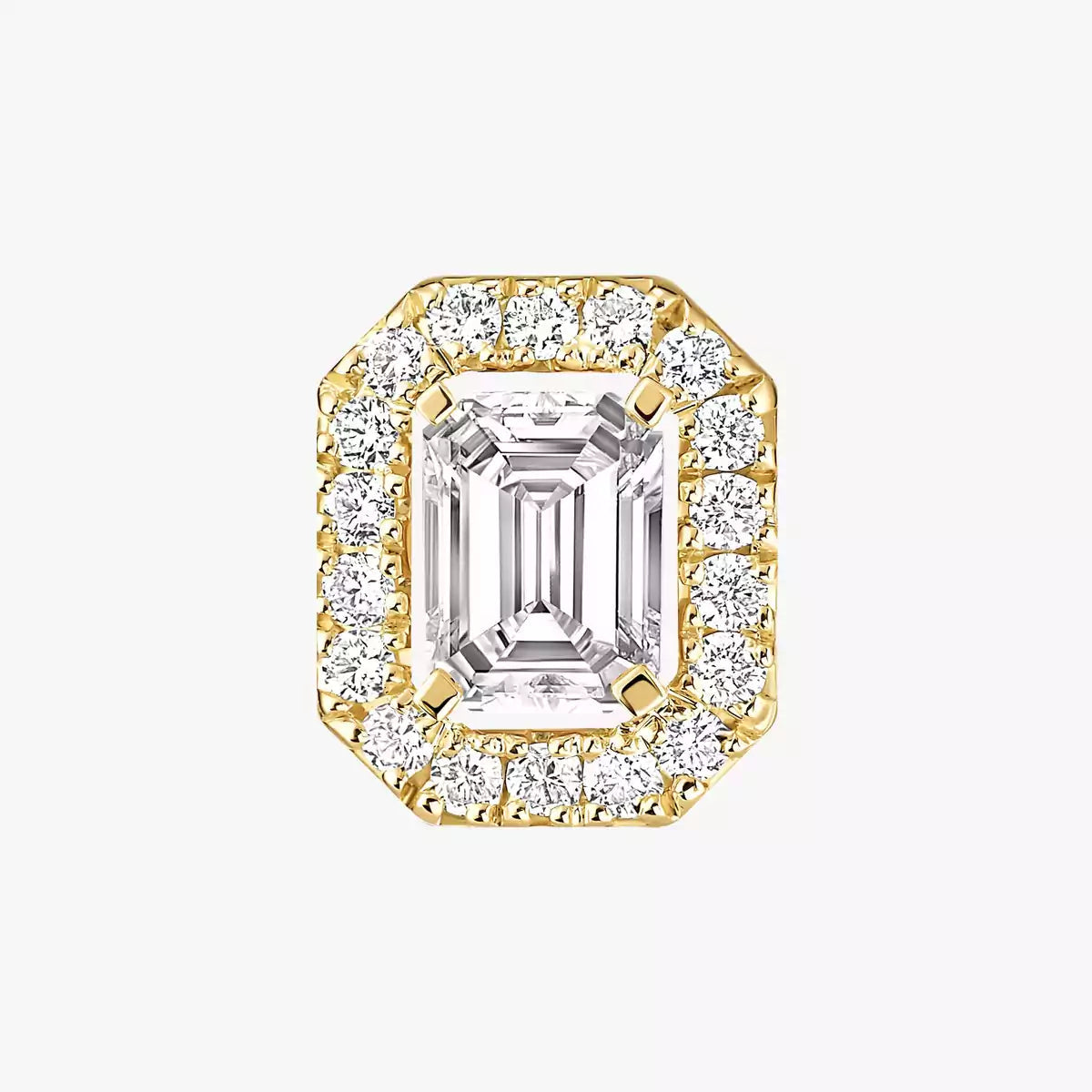 [NOBLE AURA]Diamond Earrings 0,10ct My Twin 1+2