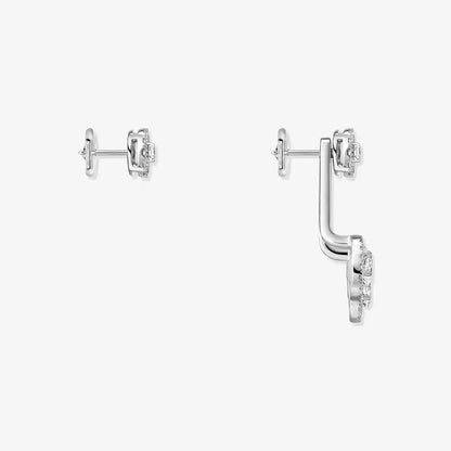 [NOBLE AURA] My Twin Trio  Diamond Earrings
