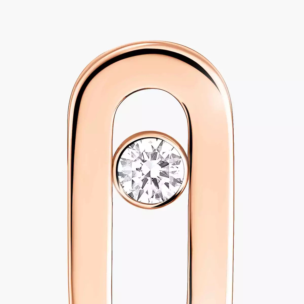 [NOBLE AURA]Move Uno Diamond Stud Earrings