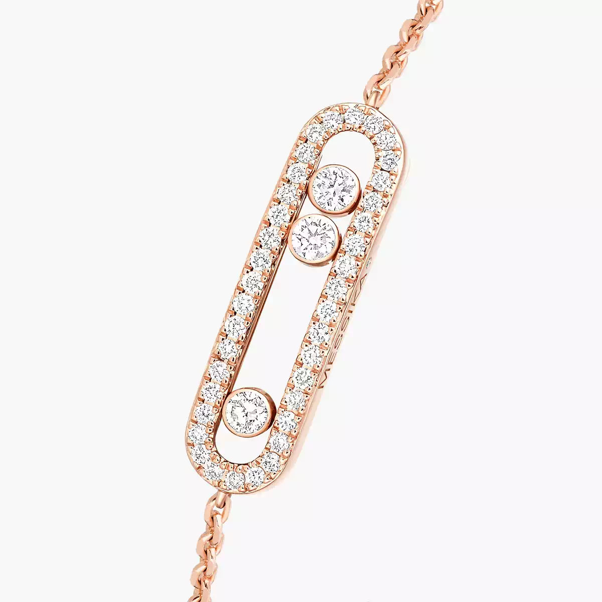 [NOBLE AURA]Pavé Baby Move Diamond Bracelet