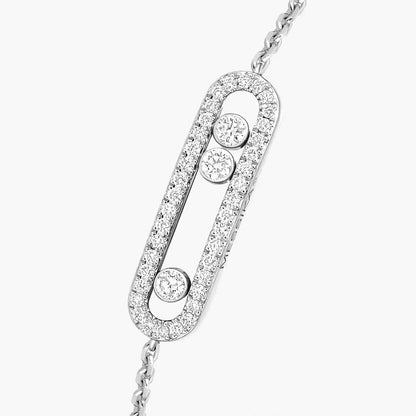 [NOBLE AURA]Pavé Baby Move Diamond Bracelet