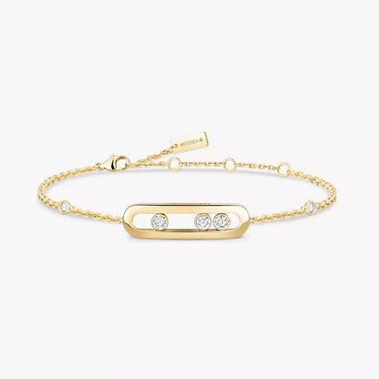 [NOBLE AURA]Baby Move Diamond Bracelet