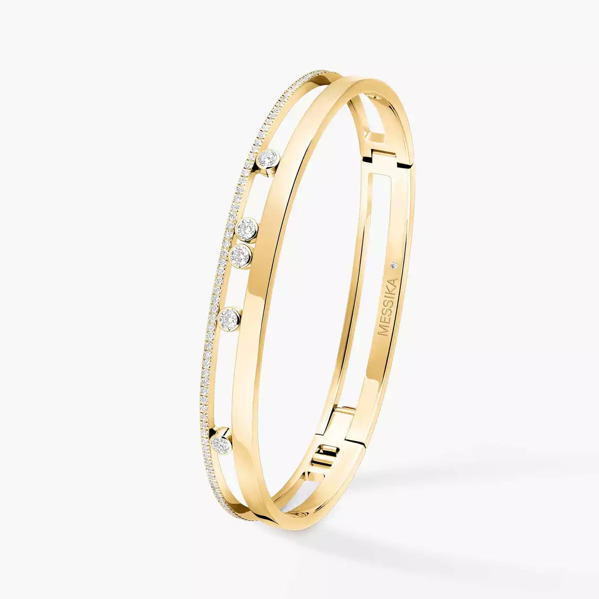 [NOBLE AURA]Move Romane Diamond Bangle Bracelet
