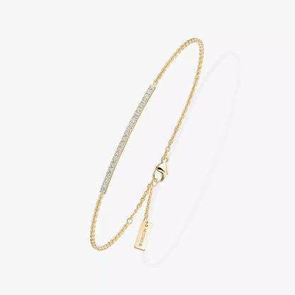 [NOBLE AURA]Diamond Thin Bangle 0.15ct My Twin Toi & Moi