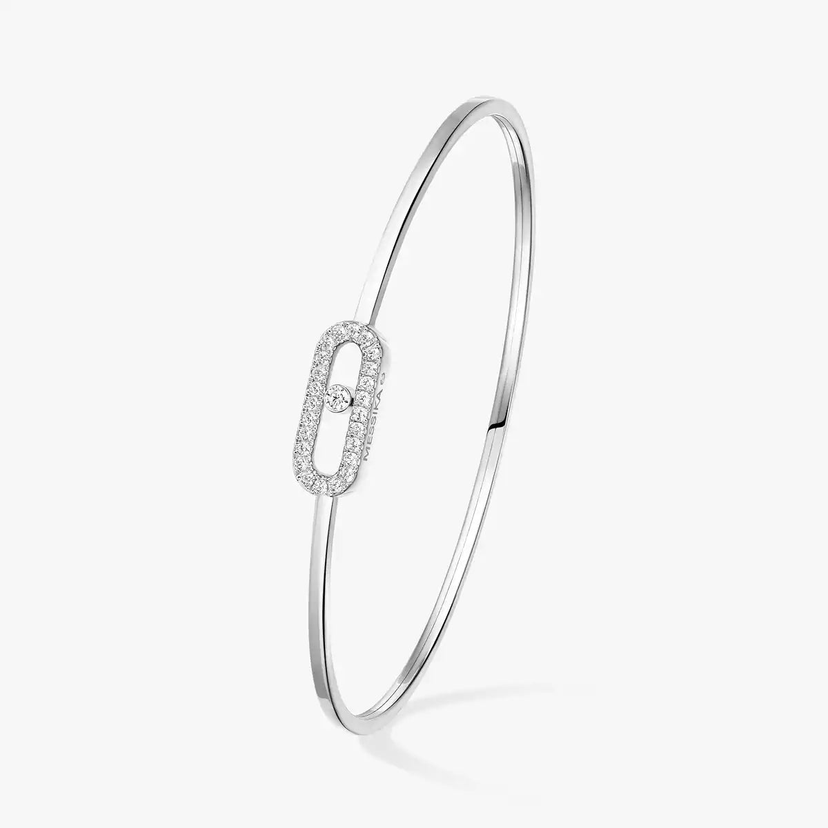 [NOBLE AURA]Move Uno pavé flex bangle medium