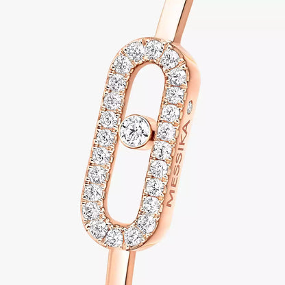 [NOBLE AURA]Move Uno pavé flex bangle medium
