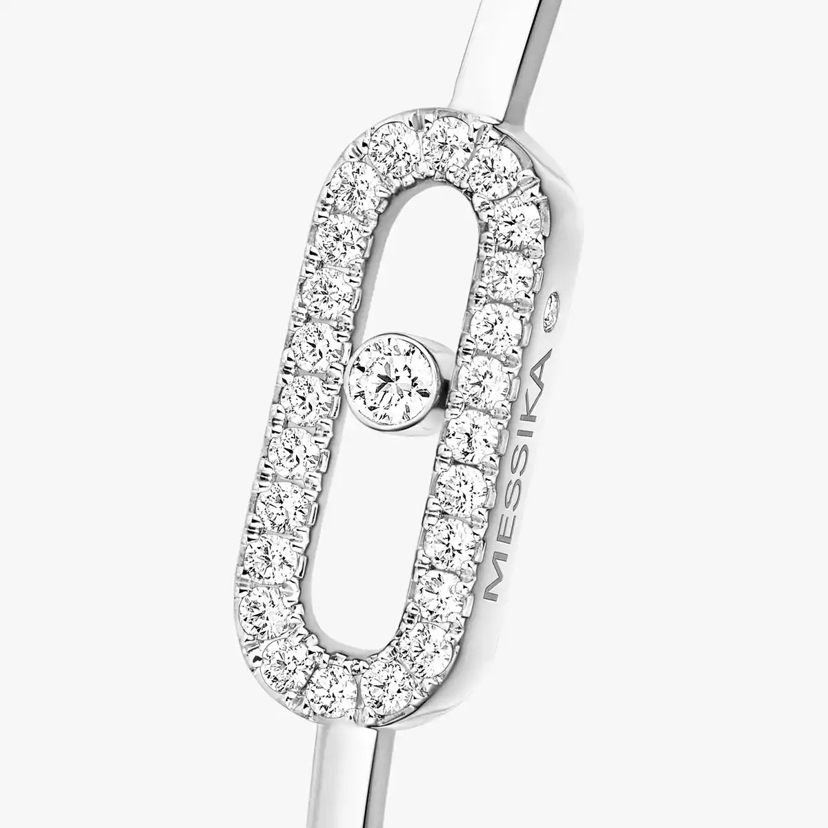 [NOBLE AURA]Move Uno pavé flex bangle medium