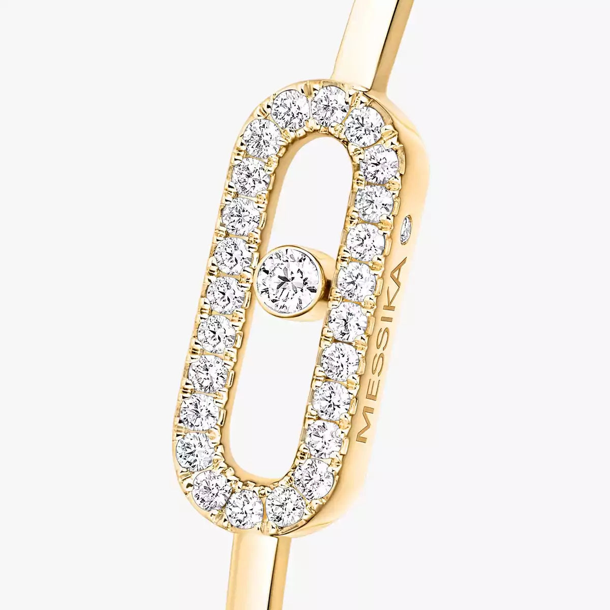 [NOBLE AURA]Move Uno pavé flex bangle medium