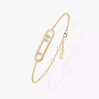 [NOBLE AURA]Move Classique Ciselé bracelet