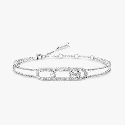 [NOBLE AURA] Move Classique pavé bracelet