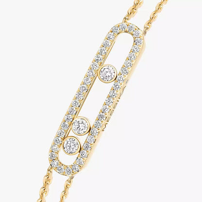 [NOBLE AURA] Move Classique pavé bracelet