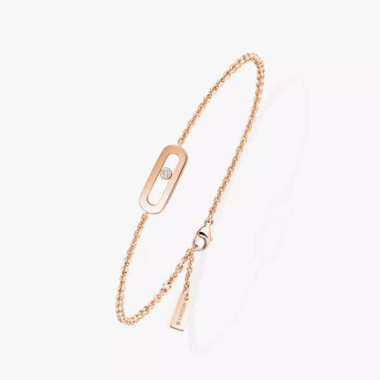 [NOBLE AURA]Move Uno Diamond Bracelet