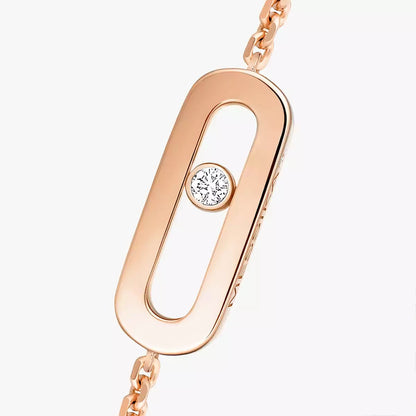 [NOBLE AURA]Move Uno Diamond Bracelet