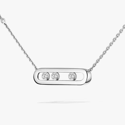 [NOBLE AURA] Baby Move Gold Diamond Necklace