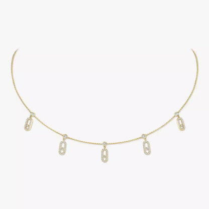 [NOBLE AURA]Move Uno Necklace