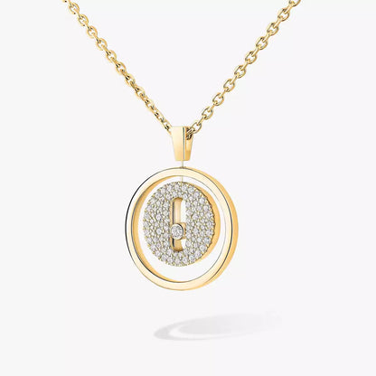 [NOBLE AURA] Lucky Move Diamond Necklace