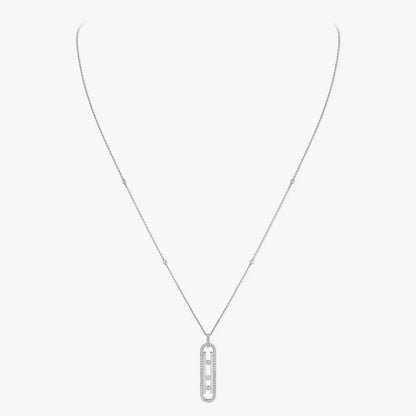 [NOBLE AURA]Diamond Necklace Move 10Th