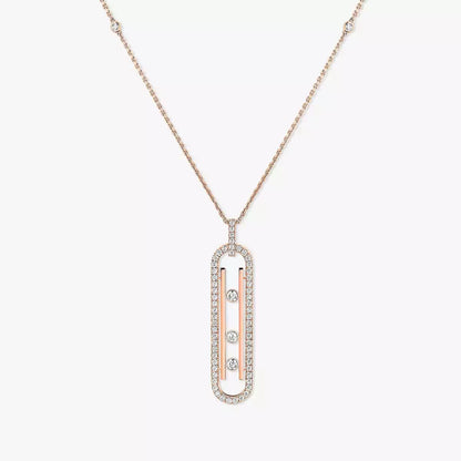 [NOBLE AURA]Diamond Necklace Move 10Th