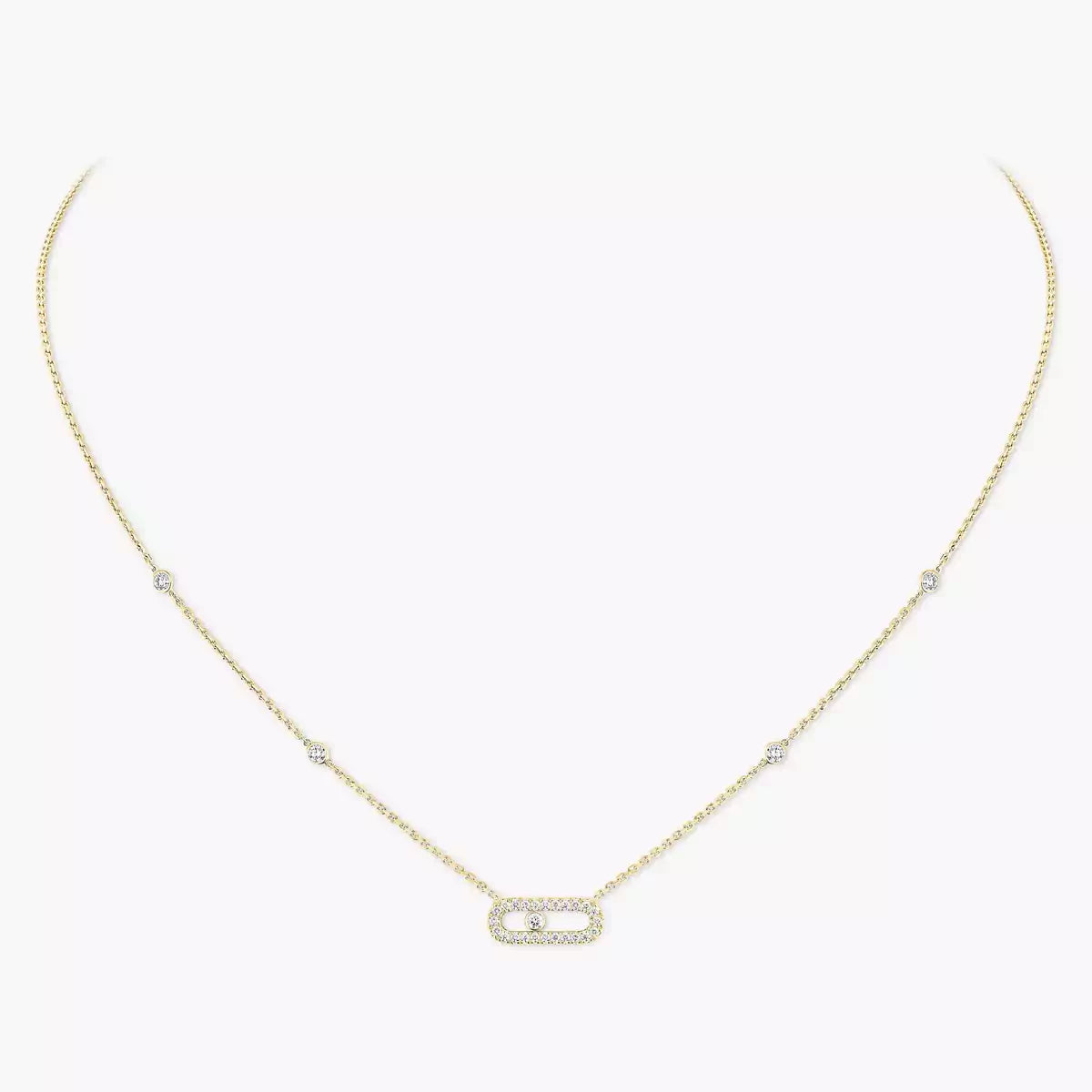 [NOBLE AURA]Move Uno Necklace