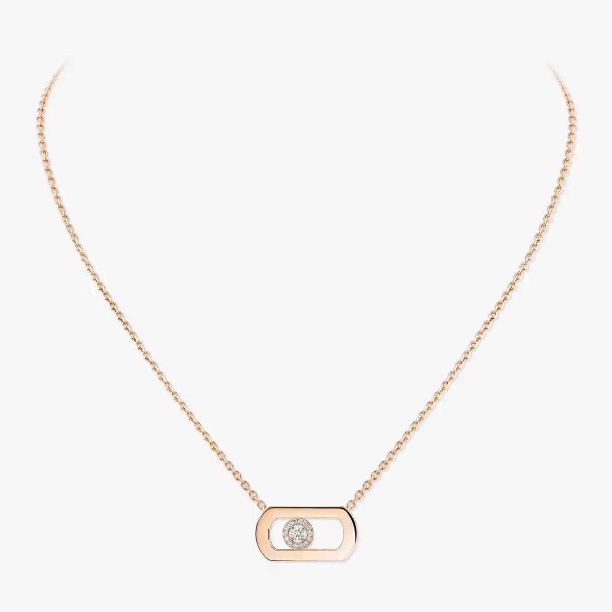[NOBLE AURA]So Move Diamond Necklace in Gold