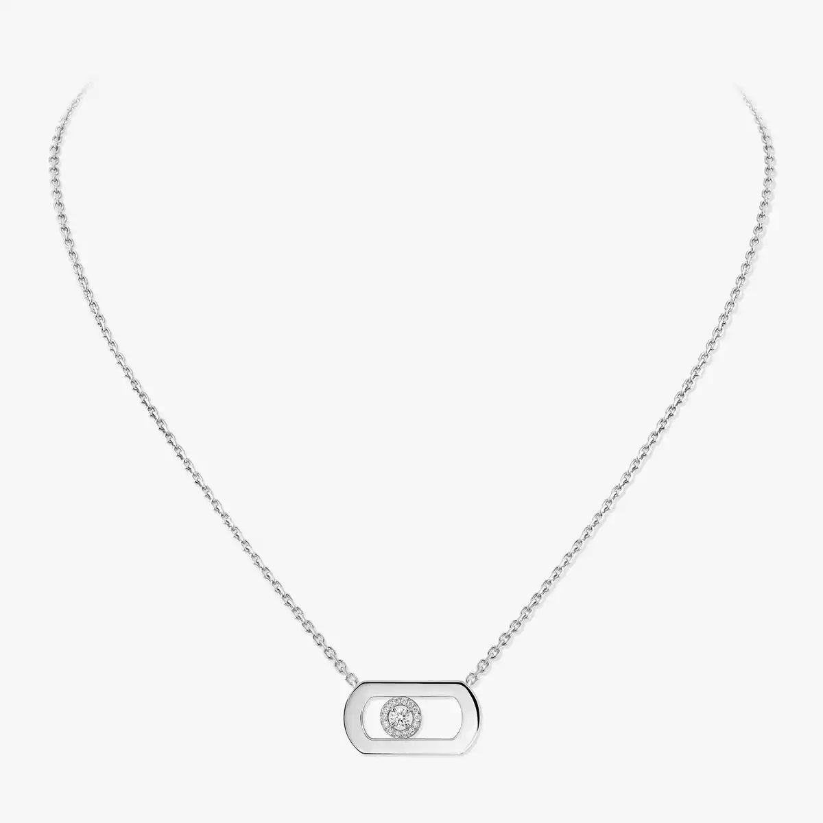 [NOBLE AURA]So Move Diamond Necklace in Gold
