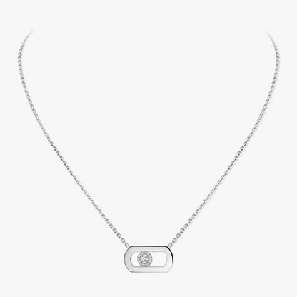 [NOBLE AURA]So Move Diamond Necklace in Gold