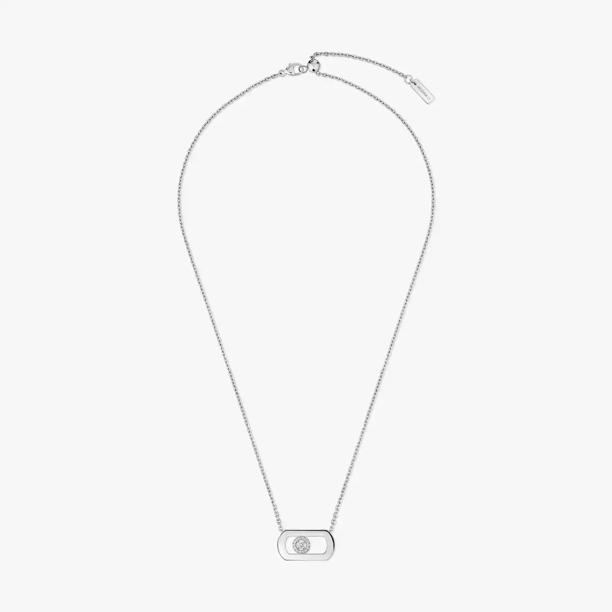[NOBLE AURA]So Move Diamond Necklace in Gold