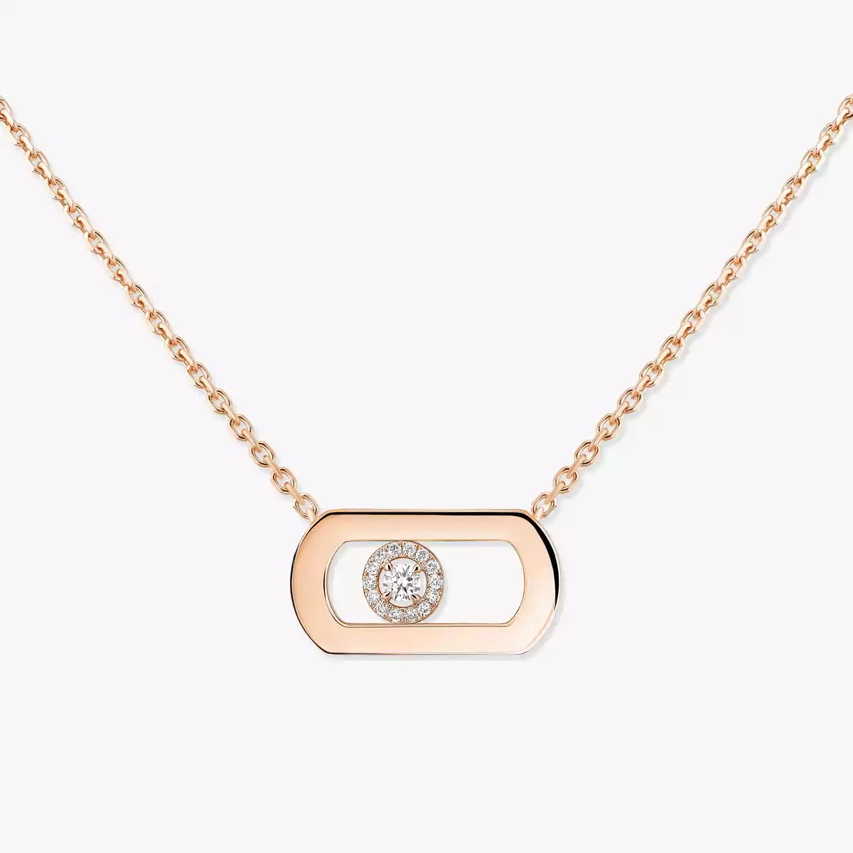 [NOBLE AURA]So Move Diamond Necklace in Gold