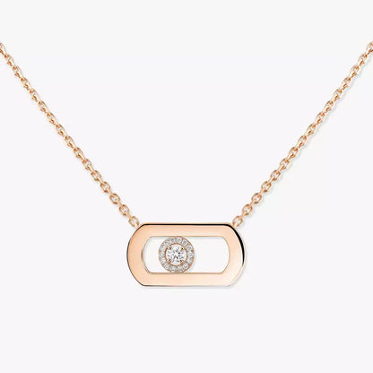 [NOBLE AURA]So Move Diamond Necklace in Gold