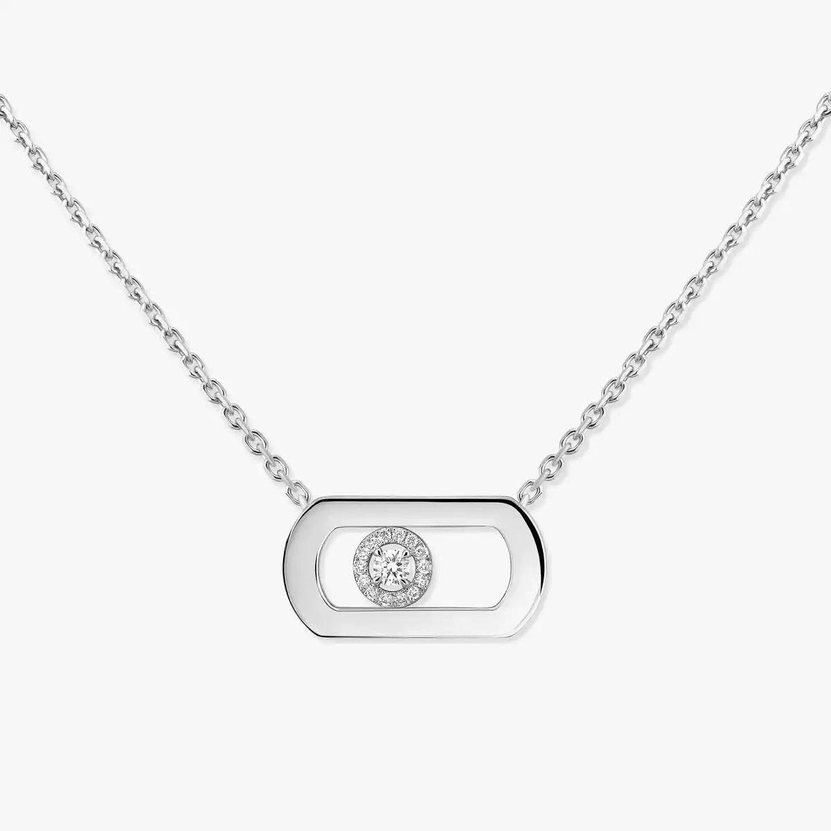 [NOBLE AURA]So Move Diamond Necklace in Gold