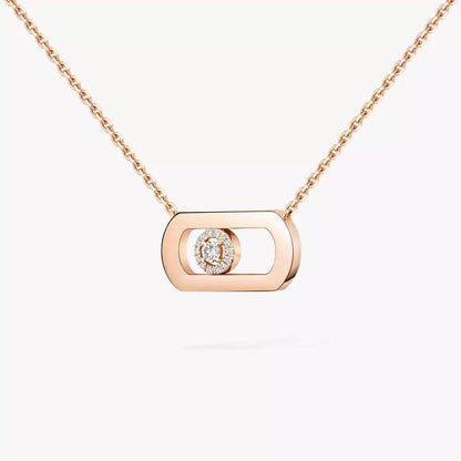 [NOBLE AURA]So Move Diamond Necklace in Gold